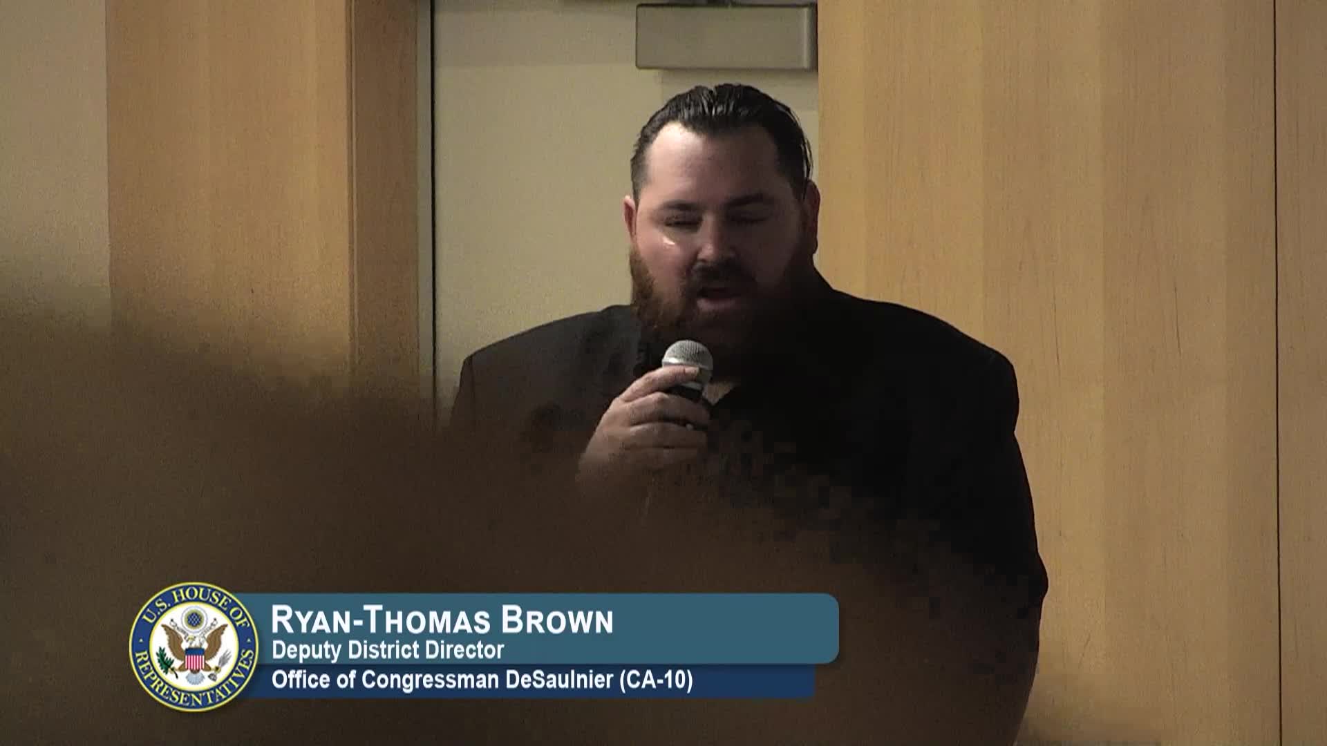 Thumbnail image for DeSaulnier Town Hall:Nov. 24